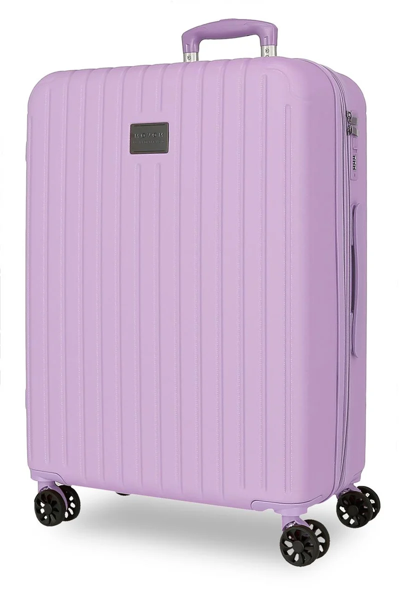5559226 TROLLEY ABS 68CM. C/EXP. 4R. MOVOM TIMBER LILA
