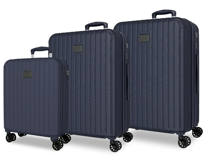 5558421 SET/3 TROLLEY ABS 55-68-78CM. C/EXP. 4R. TIMBER MARI
