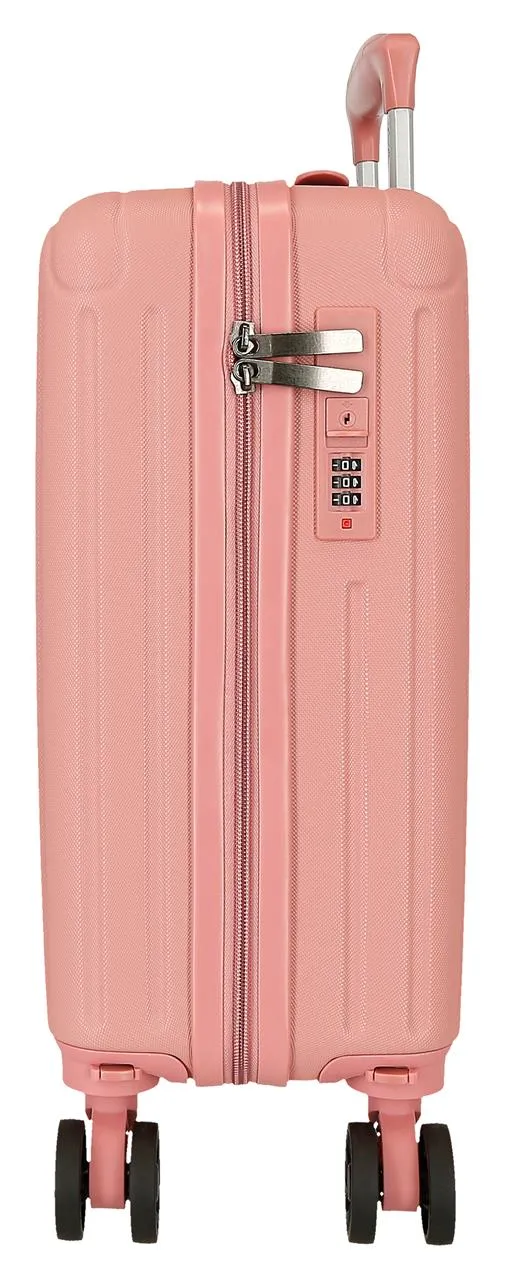 5556324 TROLLEY ABS 40CM. 4R. EXTRAIBLES. MOVOM TIMBER NUDE