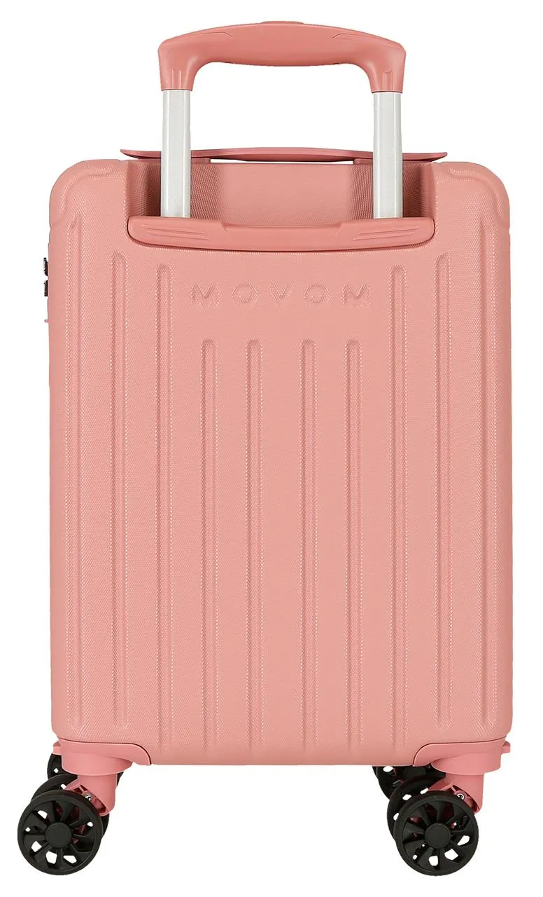 5556324 TROLLEY ABS 40CM. 4R. EXTRAIBLES. MOVOM TIMBER NUDE
