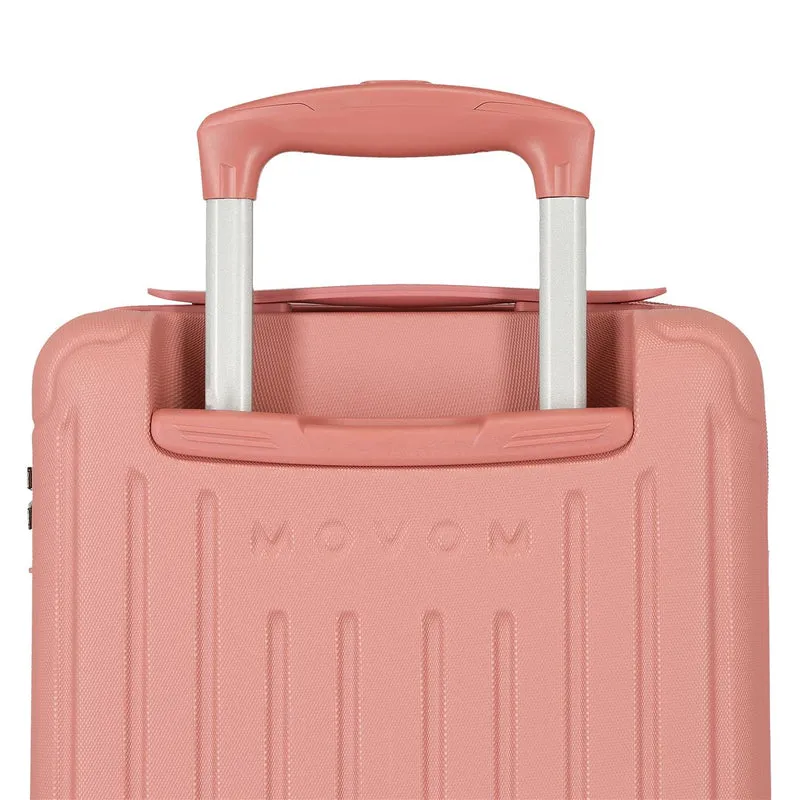 5556324 TROLLEY ABS 40CM. 4R. EXTRAIBLES. MOVOM TIMBER NUDE