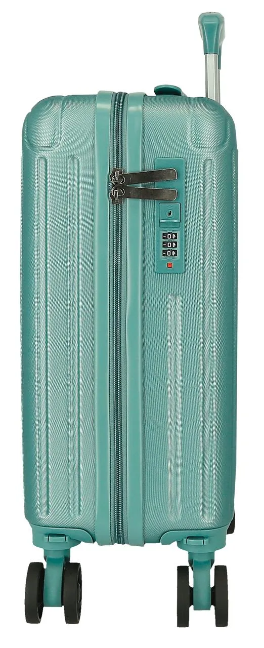 5556323 TROLLEY ABS 40CM. 4R. EXTRAIBLES. MOVOM TIMBER TURQU
