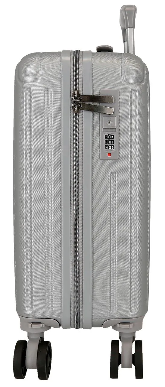 5556322 TROLLEY ABS 40CM. 4R. EXTRAIBLES. MOVOM TIMBER PLATA