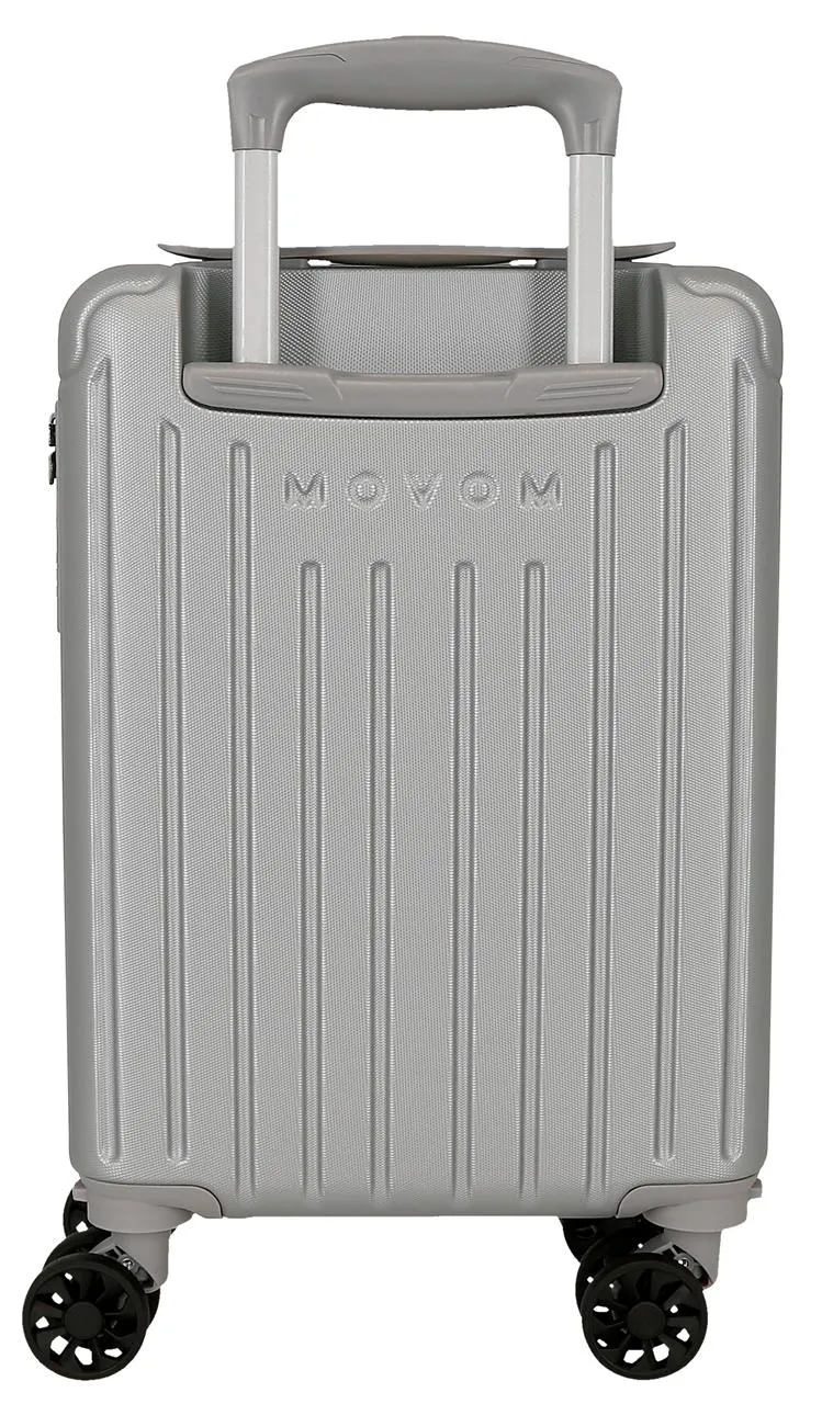 5556322 TROLLEY ABS 40CM. 4R. EXTRAIBLES. MOVOM TIMBER PLATA