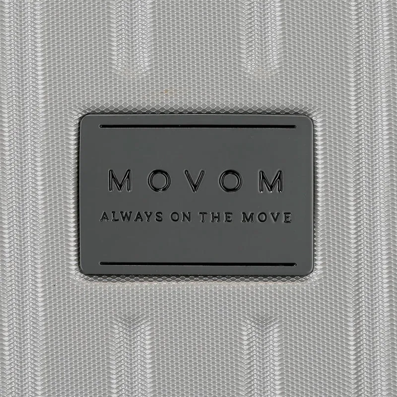 5556322 TROLLEY ABS 40CM. 4R. EXTRAIBLES. MOVOM TIMBER PLATA