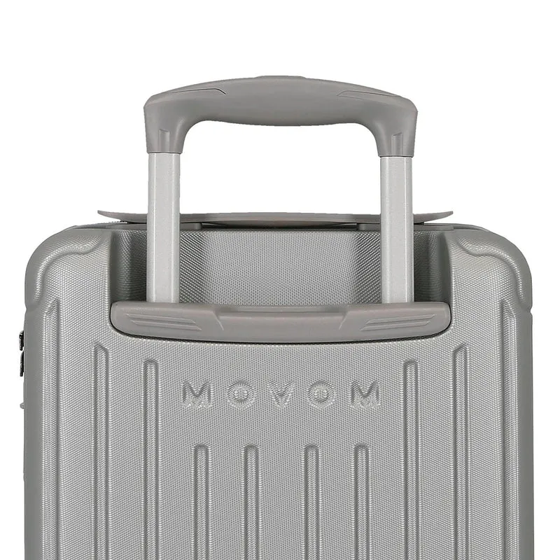 5556322 TROLLEY ABS 40CM. 4R. EXTRAIBLES. MOVOM TIMBER PLATA