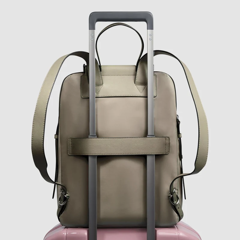 Zaino donna porta pc 14" in tessuto riciclato