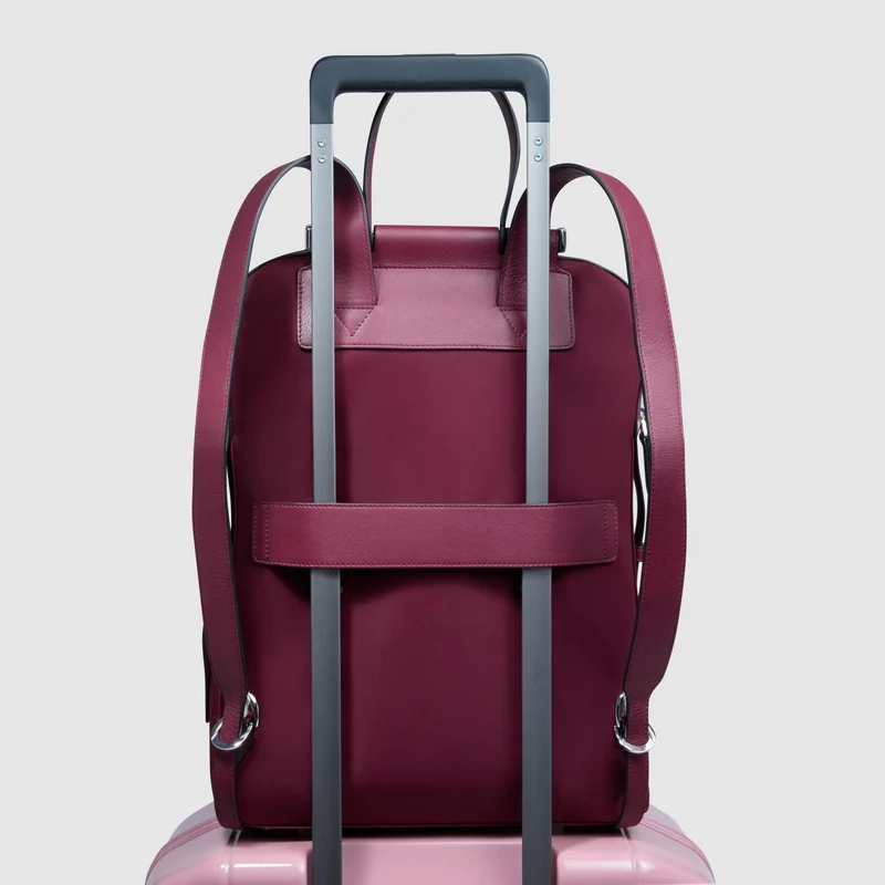 Zaino donna porta pc 14" in tessuto riciclato