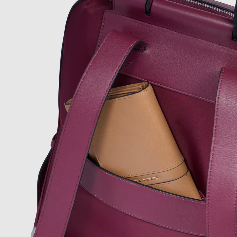 Zaino donna porta pc 14" in tessuto riciclato