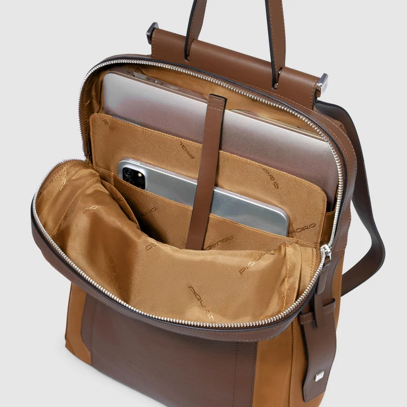 Zaino donna porta pc 14" in tessuto riciclato