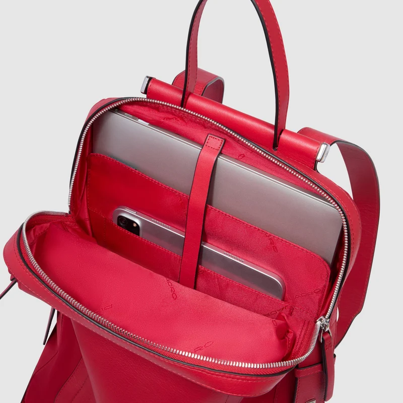 Zaino donna porta pc 14" in tessuto riciclato
