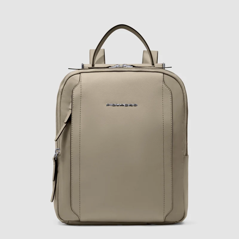 Zaino donna porta iPad® in tessuto riciclato