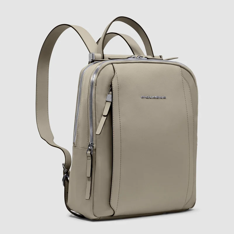 Zaino donna porta iPad® in tessuto riciclato