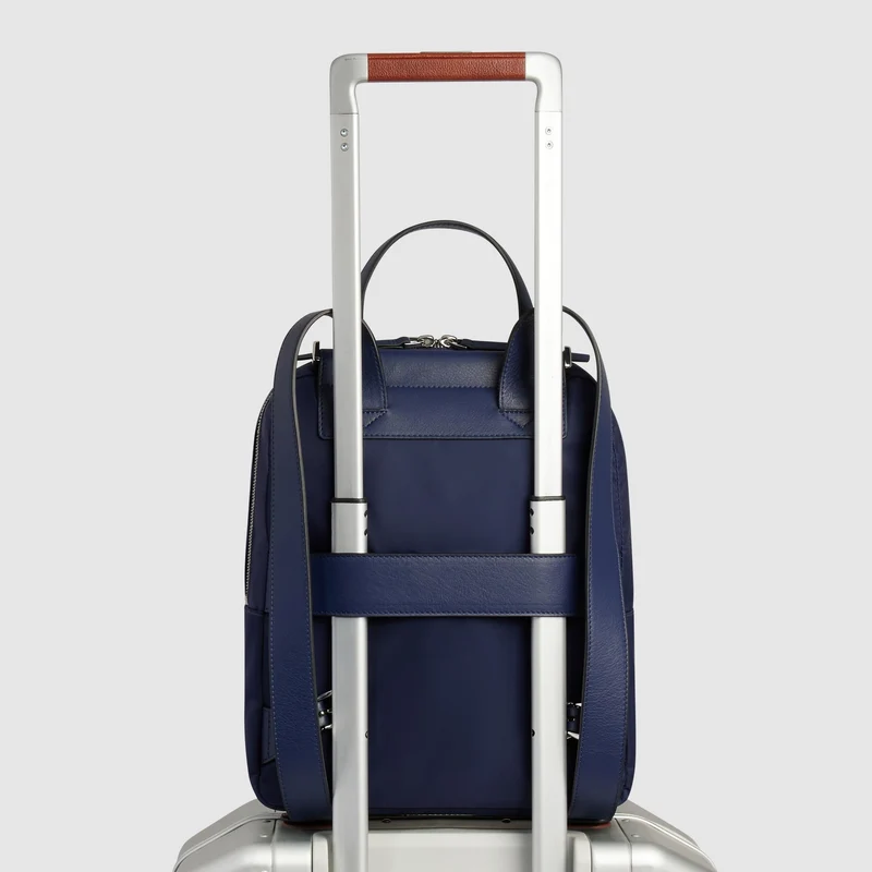 Zaino donna porta iPad® in tessuto riciclato