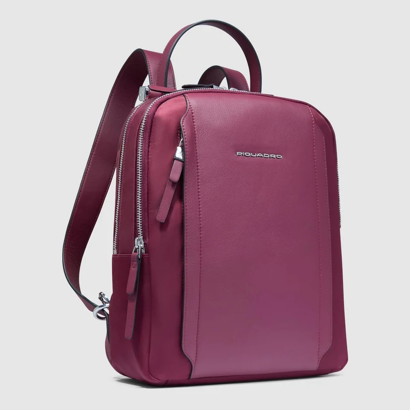 Zaino donna porta iPad® in tessuto riciclato
