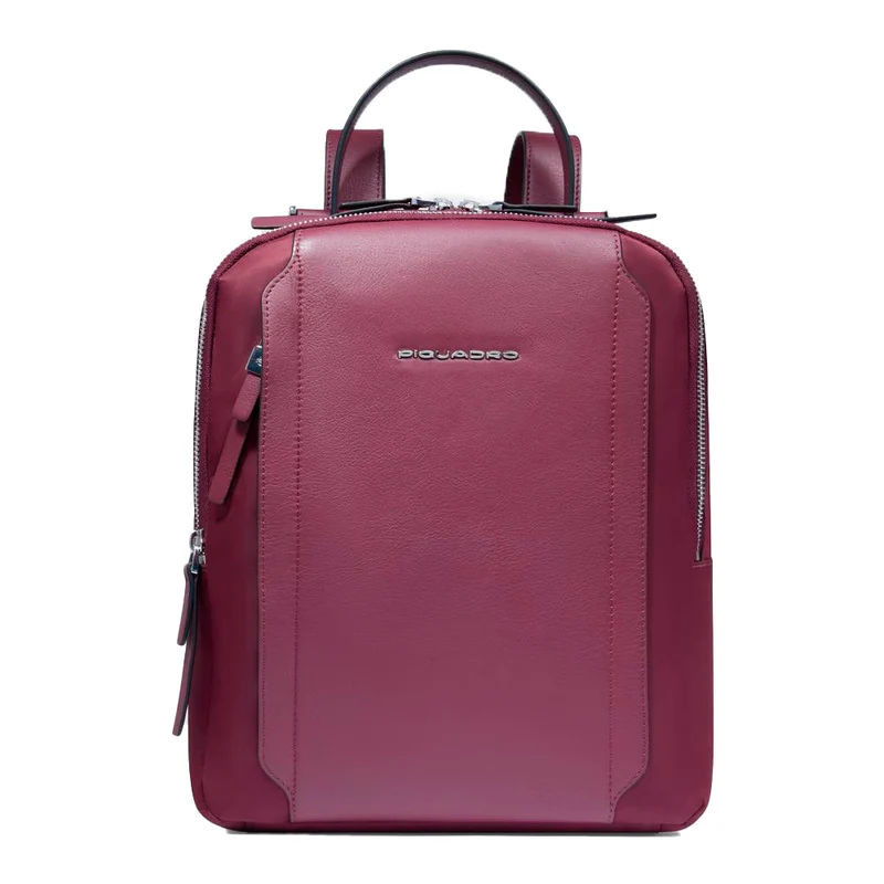 Zaino donna porta iPad® in tessuto riciclato