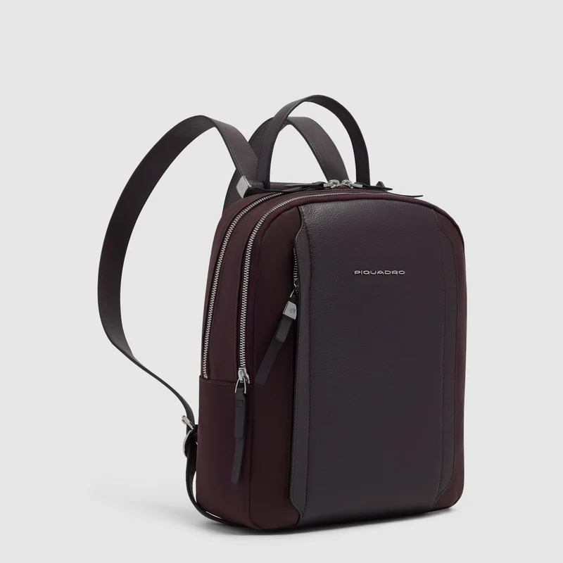 Zaino donna porta iPad® in tessuto riciclato