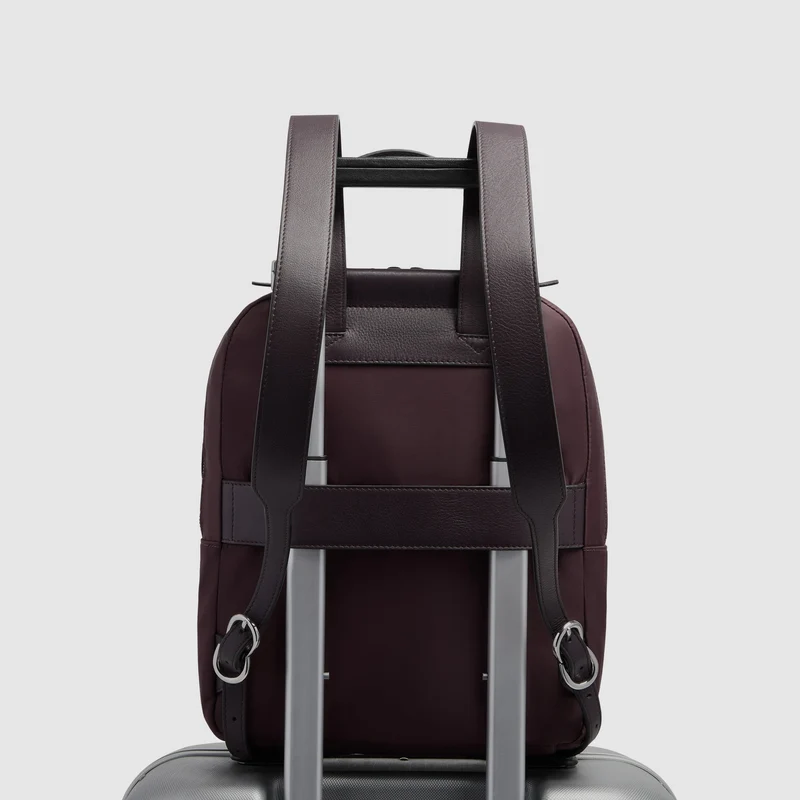 Zaino donna porta iPad® in tessuto riciclato