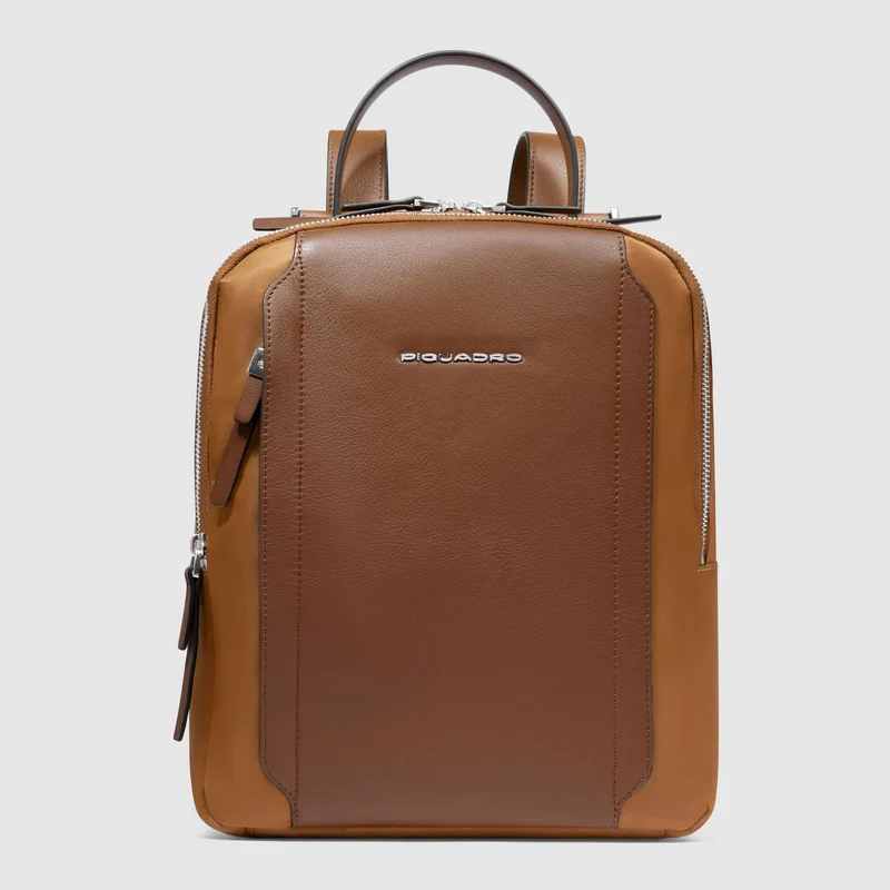 Zaino donna porta iPad® in tessuto riciclato