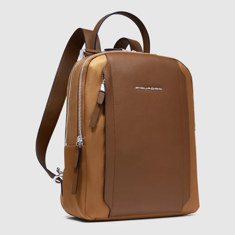 Zaino donna porta iPad® in tessuto riciclato
