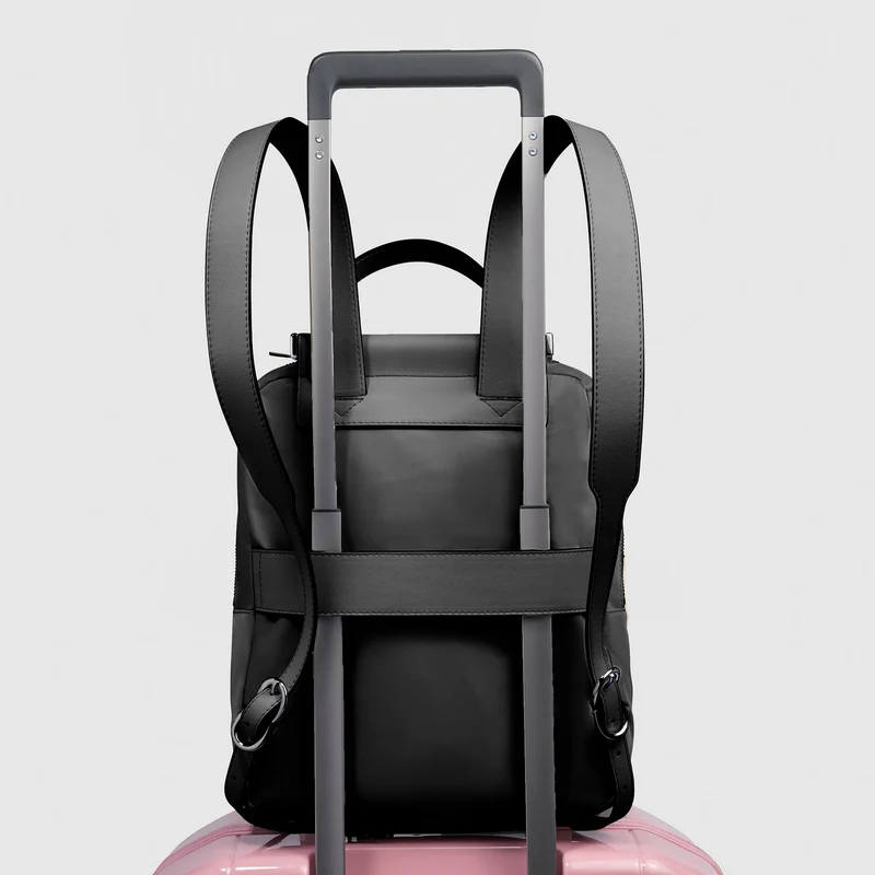 Zaino donna porta iPad® in tessuto riciclato