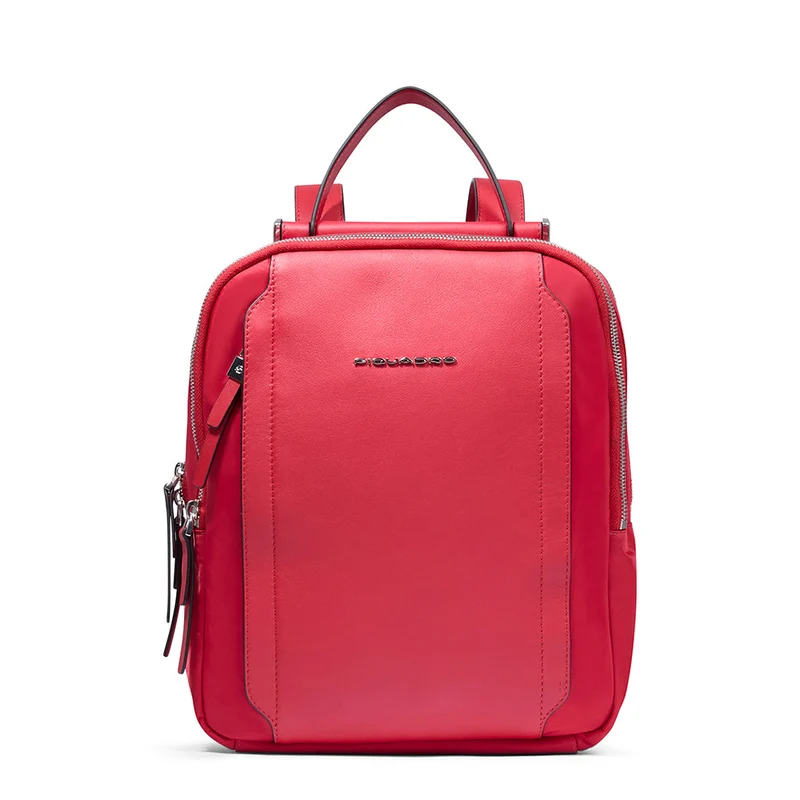 Zaino donna porta iPad® in tessuto riciclato