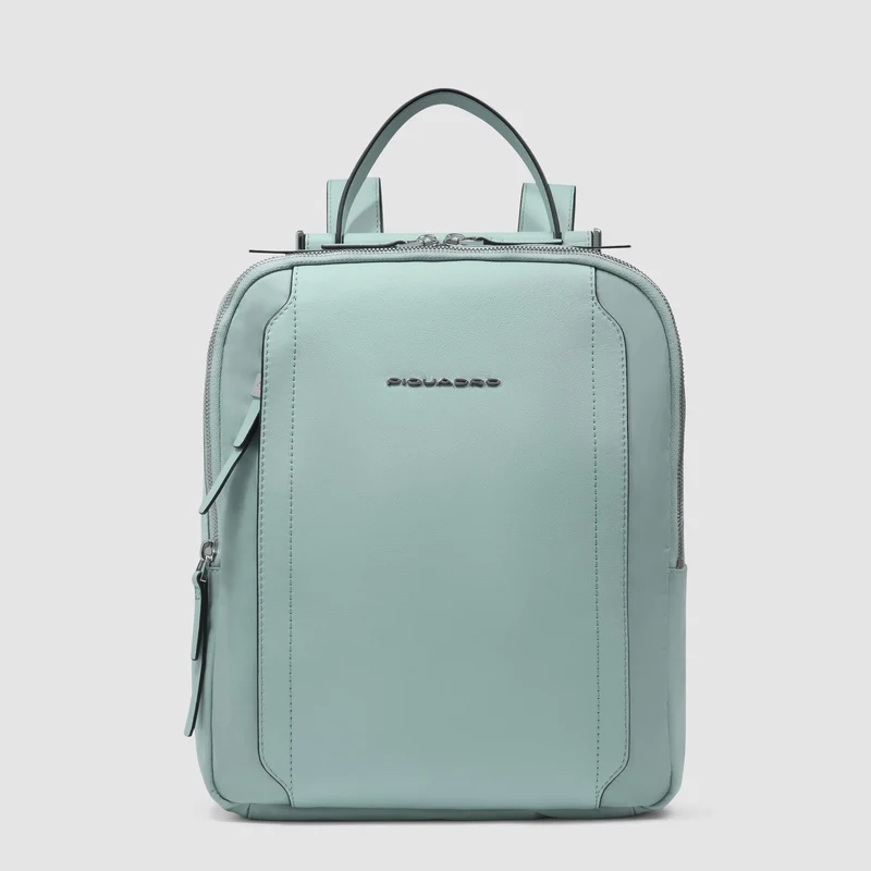 Zaino donna porta iPad® in tessuto riciclato
