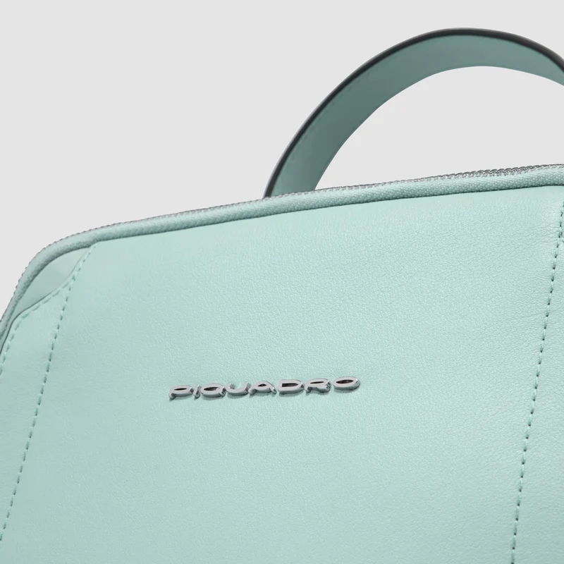 Zaino donna porta iPad® in tessuto riciclato