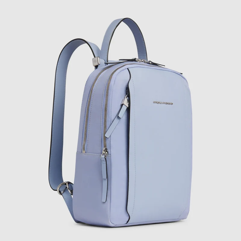 Zaino donna porta iPad® in tessuto riciclato