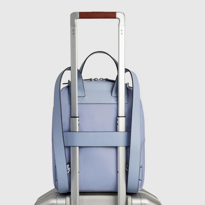Zaino donna porta iPad® in tessuto riciclato