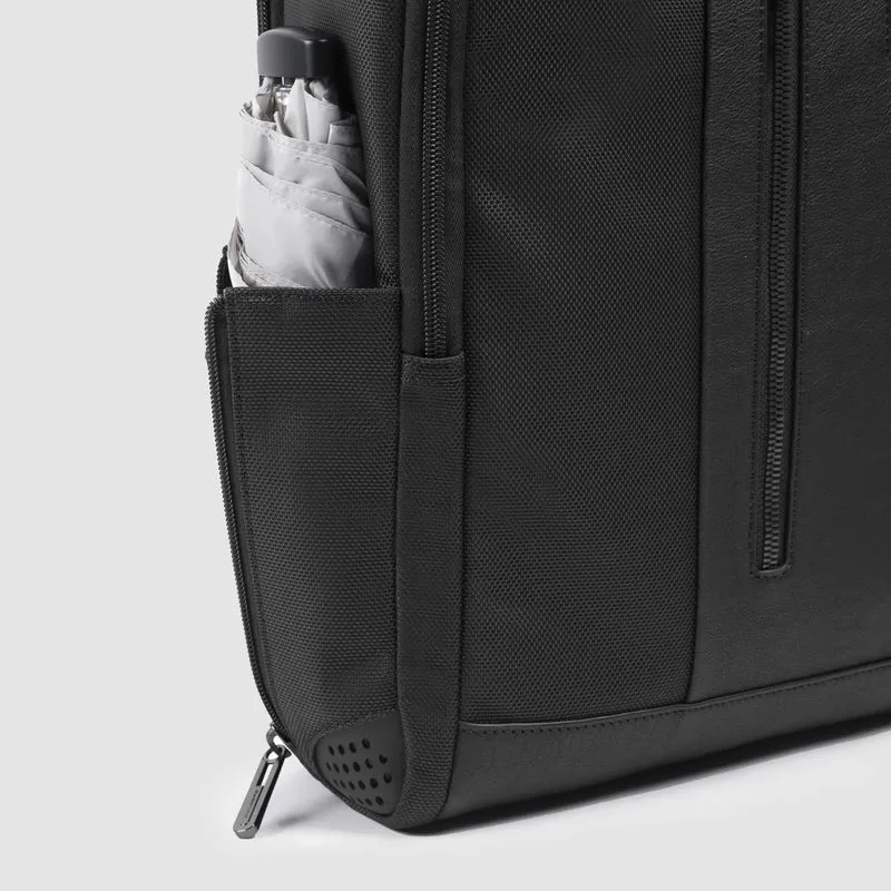 Zaino uomo porta pc 15,6" in tessuto riciclato