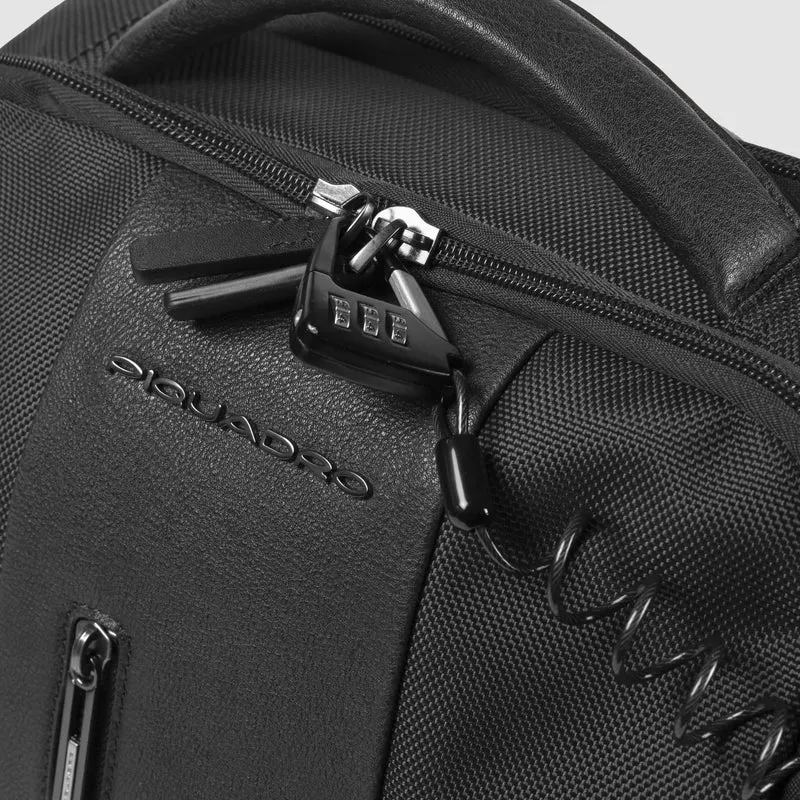 Zaino uomo porta pc 15,6" in tessuto riciclato