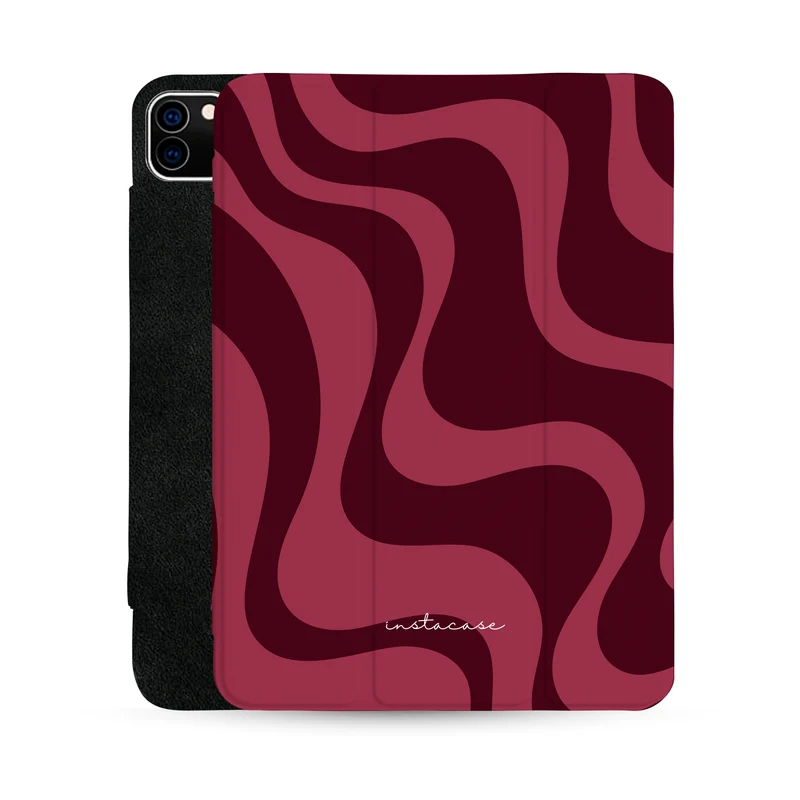 Burgundy Flow - Capa iPad