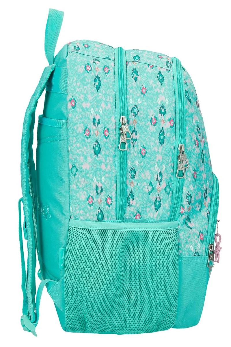 61125F1 MOCHILA ADAP. 44CM 2C. PJL SUN TURQUESA VERDE