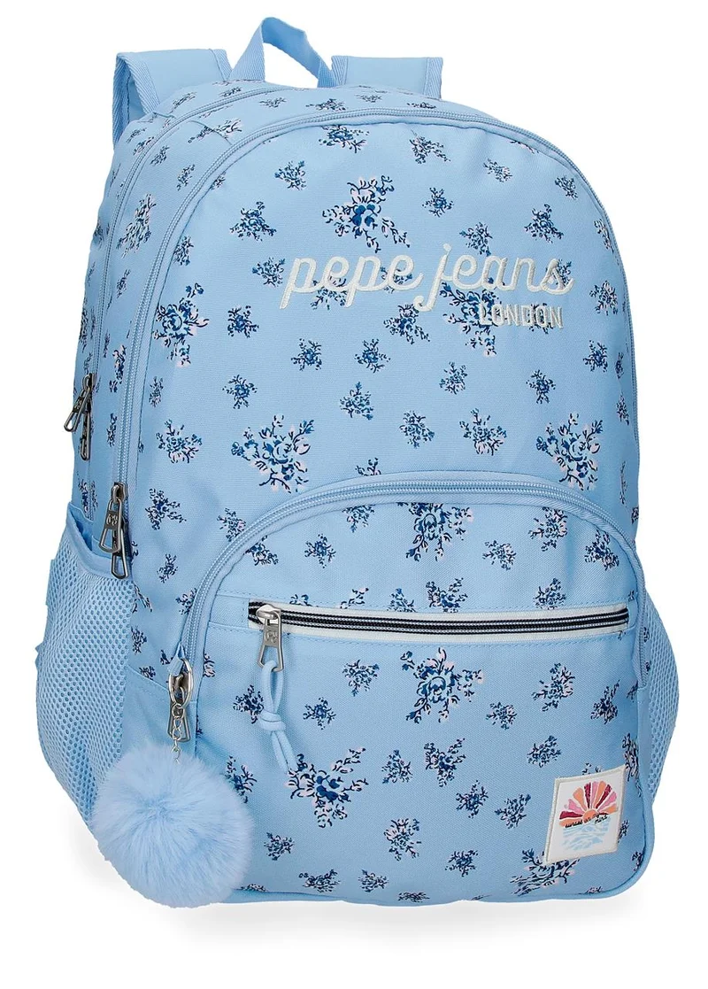 60825F2 MOCHILA ADAP. 44CM 2C. PJL OLIVIA AZUL CLARO