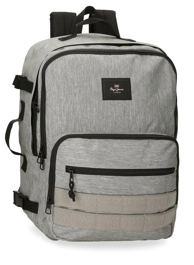 63328H1 MOCHILA ADAP. 44CM. PJL ARIS EVERGREEN GRIS