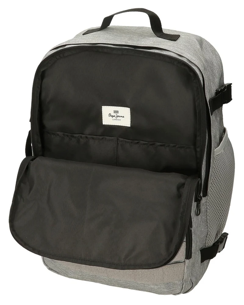 63328H1 MOCHILA ADAP. 44CM. PJL ARIS EVERGREEN GRIS