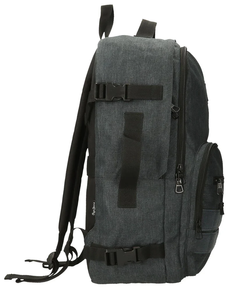 63328C8 MOCHILA ADAP. 44CM. PJL ARIS EVERGREEN DENIM OSCURO