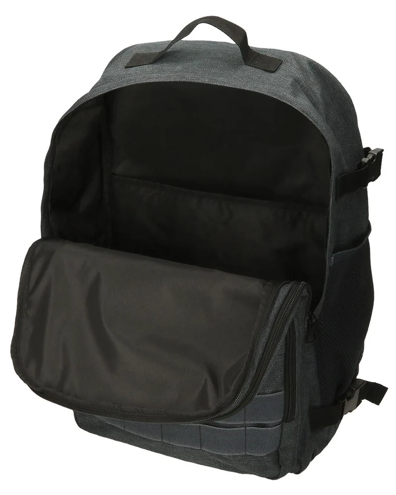 63328C8 MOCHILA ADAP. 44CM. PJL ARIS EVERGREEN DENIM OSCURO