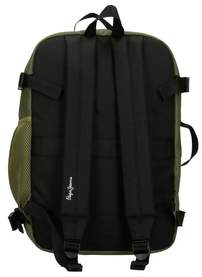 63328C3 MOCHILA ADAP. 44CM. PJL ARIS EVERGREEN CAQUI