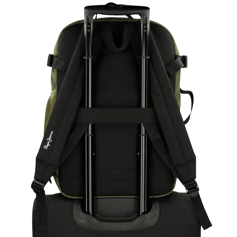 63328C3 MOCHILA ADAP. 44CM. PJL ARIS EVERGREEN CAQUI