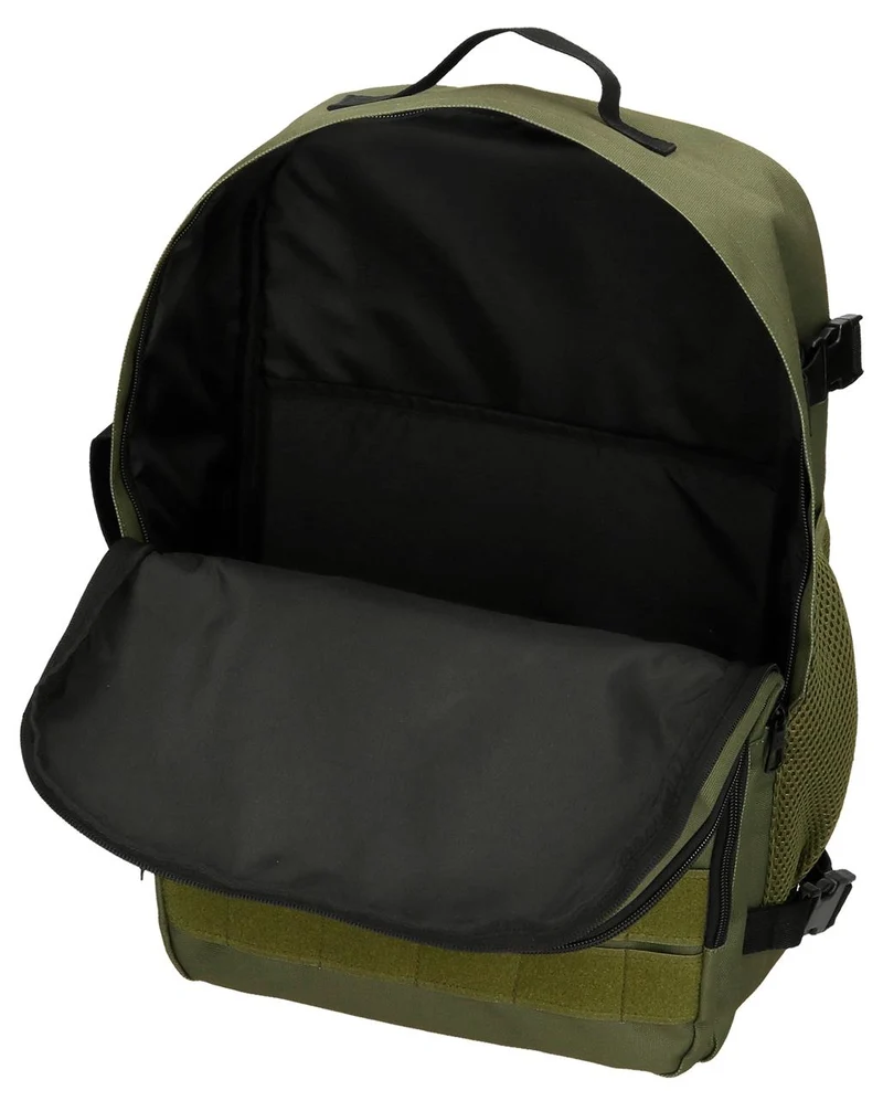 63328C3 MOCHILA ADAP. 44CM. PJL ARIS EVERGREEN CAQUI