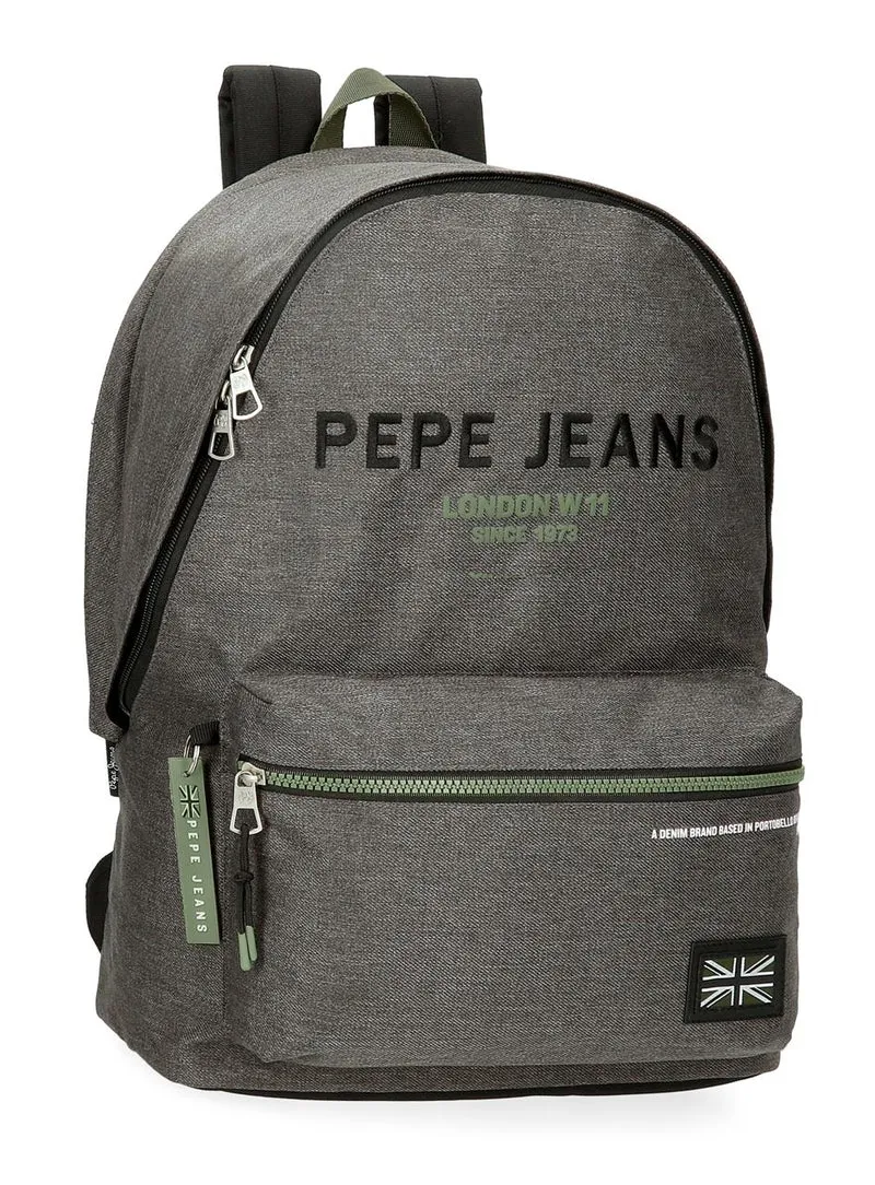 69124D2 MOCHILA ADAP. PORTAORD. 44CM 2C. PJL EDMON GRIS