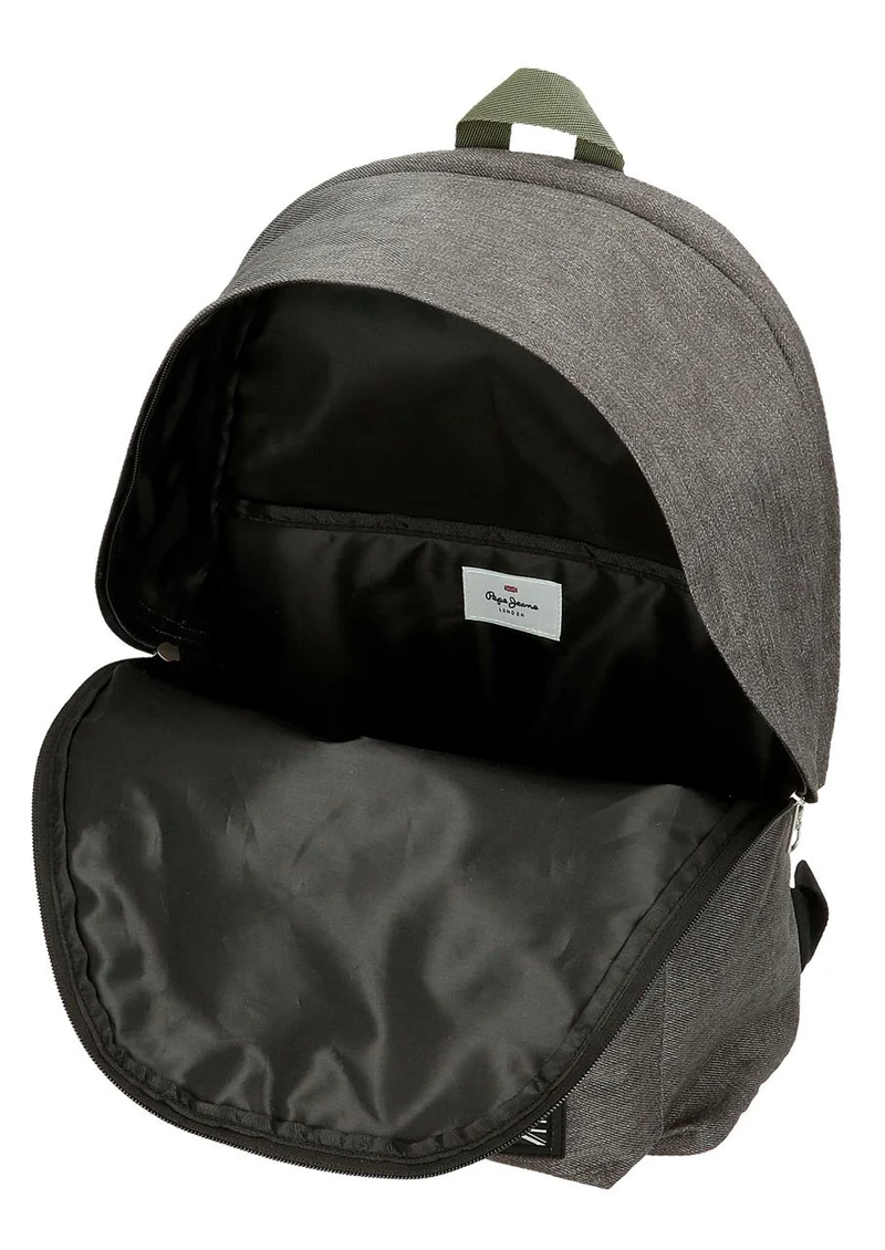 69124D2 MOCHILA ADAP. PORTAORD. 44CM 2C. PJL EDMON GRIS