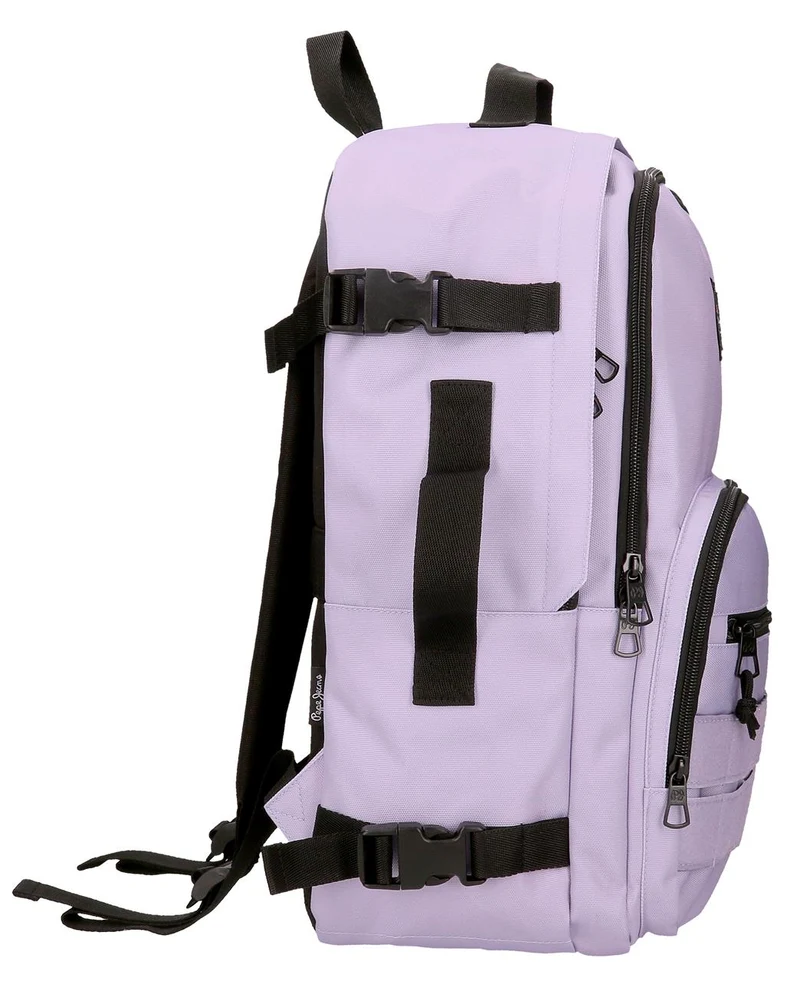63228H2 MOCHILA ADAP. 44CM. PJL ARIS COLORFUL LILA