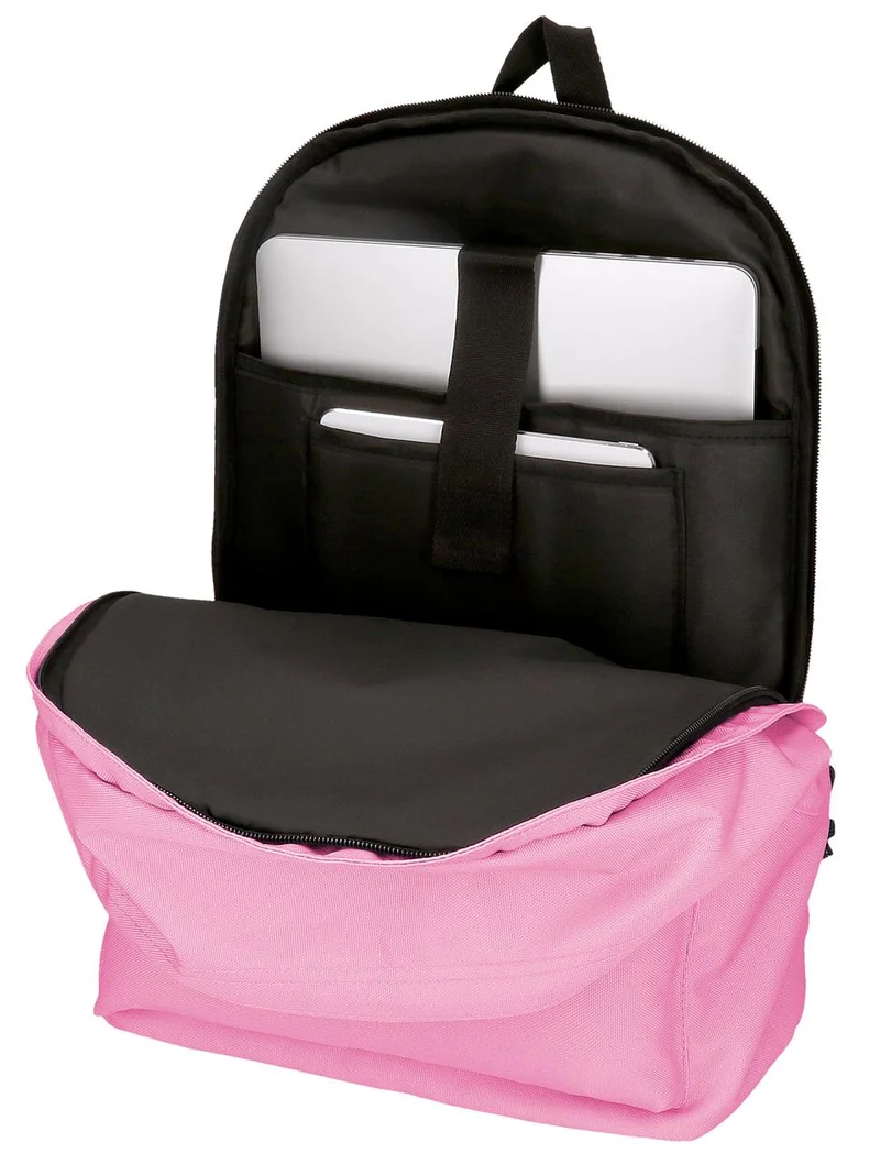 63224C9 MOCHILA PORTAORD. 44CM 2C. PJL ARIS COLORFUL ROSA