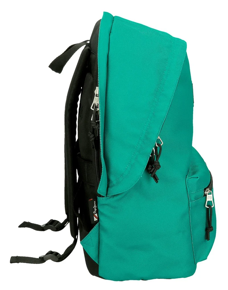 63324C6 MOCHILA PORTAORD. 44CM 2C. PJL ARIS EVERGREEN VERDE