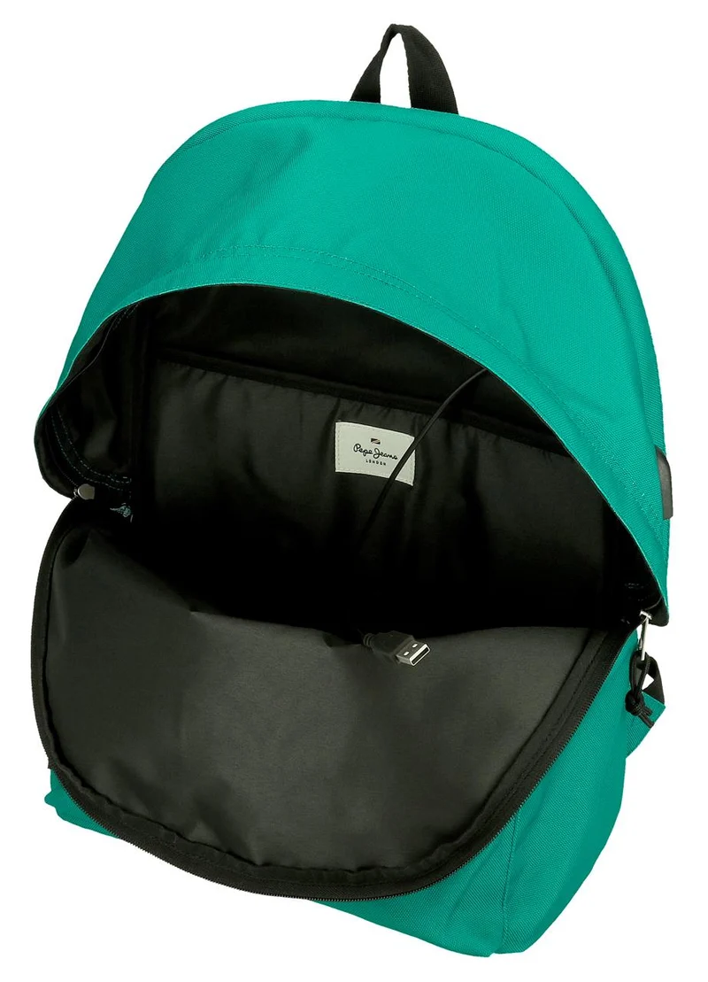 63324C6 MOCHILA PORTAORD. 44CM 2C. PJL ARIS EVERGREEN VERDE