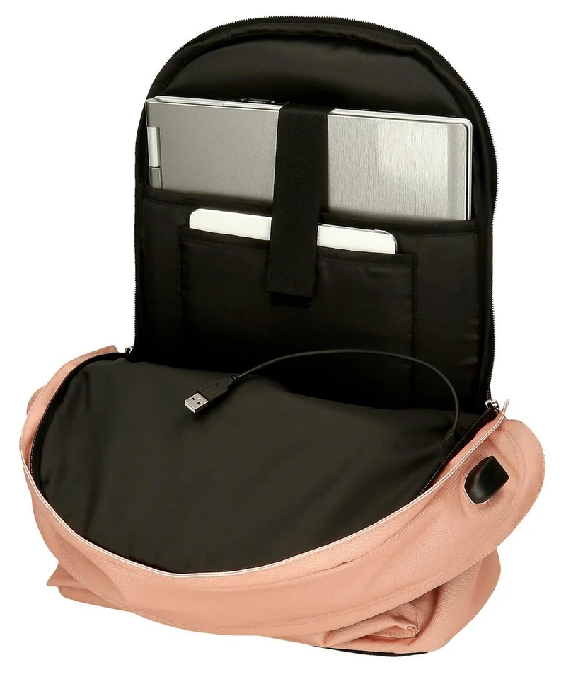 63224P3 MOCHILA PORTAORD + PORTATODO. 44CM 2C. PJL ARIS COLO