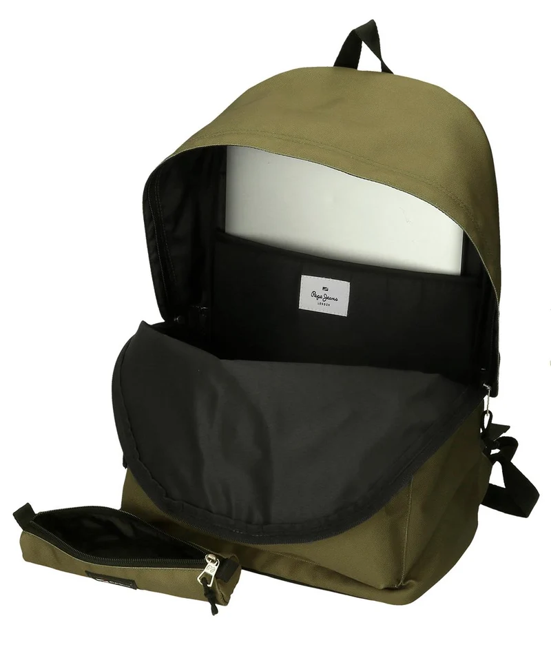 63392C3 MOCHILA PORTAORD + PORTATODO. 44CM. PJL ARIS EVERGRE